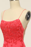 Robe de bal longue sans corail avec appliques
