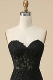 Rose Corset chérie longue dentelle sirène robe de Soirée avec fente