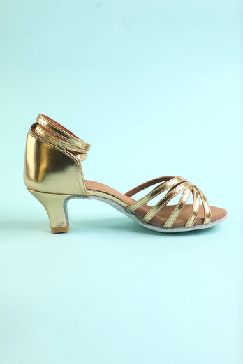 Sandales en or femme