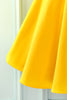 Charger l&#39;image dans la galerie, Robe vintage jaune(LA CEINTURE N&#39;EST PAS INCLUS)