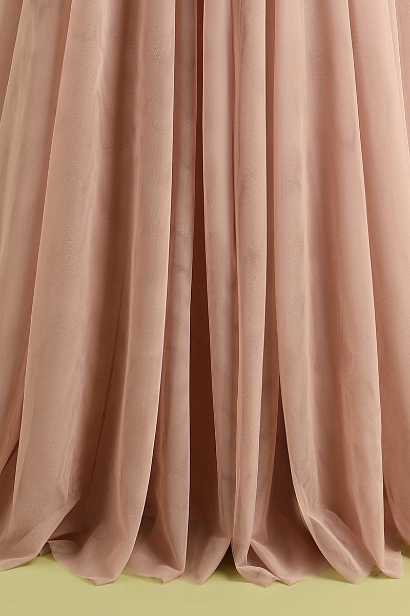 Charger l&#39;image dans la galerie, Robe de bal rose à bretelles