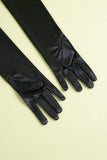 Gants Longs Années 1920 Noirs