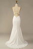 Charger l&#39;image dans la galerie, Robe de mariée longue sirène blanche