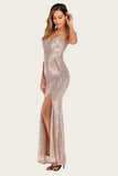 Robe de bal mermaid sequins