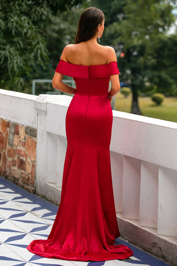 Robe rouge prom