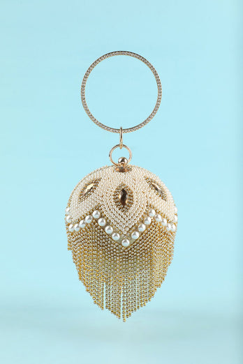 Sac à main champagne
