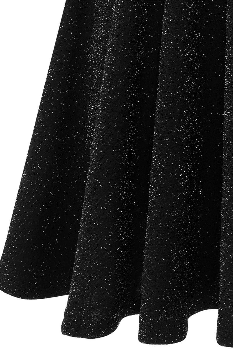 Charger l&#39;image dans la galerie, Robe de fête casual glitter black