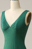 Charger l&#39;image dans la galerie, Sirène V Cou Vert Longue Robe De Soirée avec perles