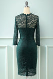 Robe formelle Bodycon en dentelle