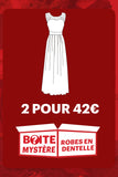 ZAPAKA BOÎTE MYSTÈRE de 2Pc Robes en Dentelle