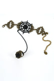 Halloween Vintage Spider Web Bracelet Bague