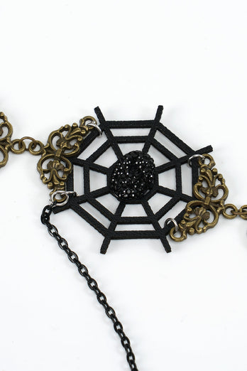 Halloween Vintage Spider Web Bracelet Bague