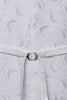 Charger l&#39;image dans la galerie, Revers à poitrine unique Imprimé blanc Gilet pour homme