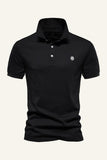 Polo Classique Gris Vert Regular Fit Collot Homme