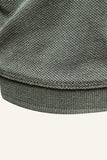 Classic Grey Green Regular Fit Col Manches Courtes Polo Homme