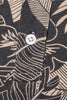 Charger l&#39;image dans la galerie, Brown Regular Fit Feuilles à col Polo Homme imprimé