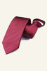 Charger l&#39;image dans la galerie, Gilet brun à double poitrine pour hommes avec chemises ensemble d’accessoires