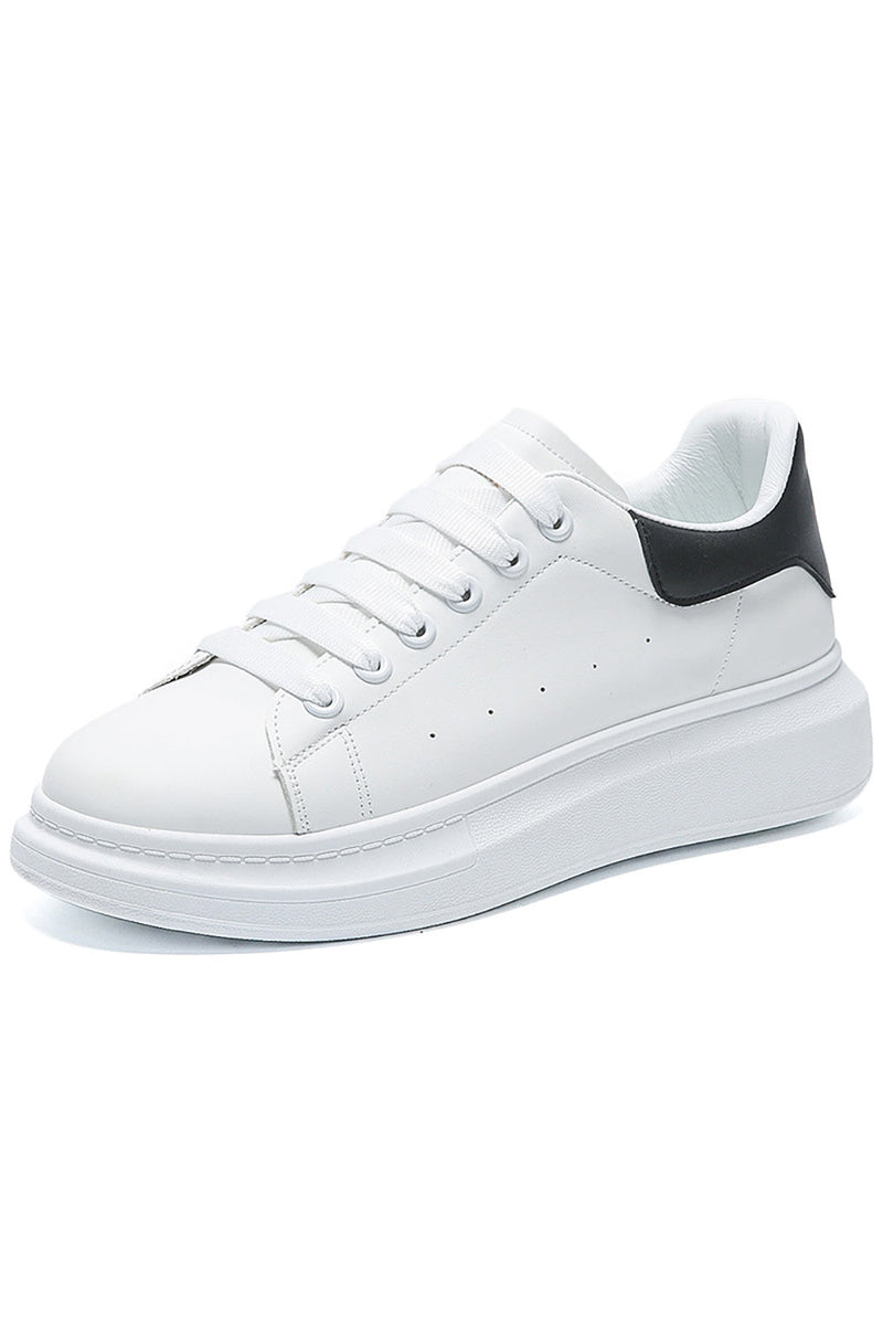 Charger l&#39;image dans la galerie, Casual White Light Weight Fashion Sneaker