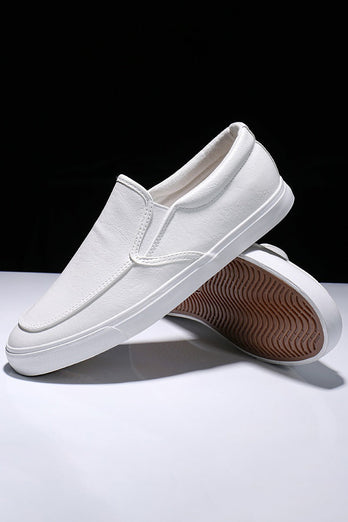 Chaussures de skate légères blanches