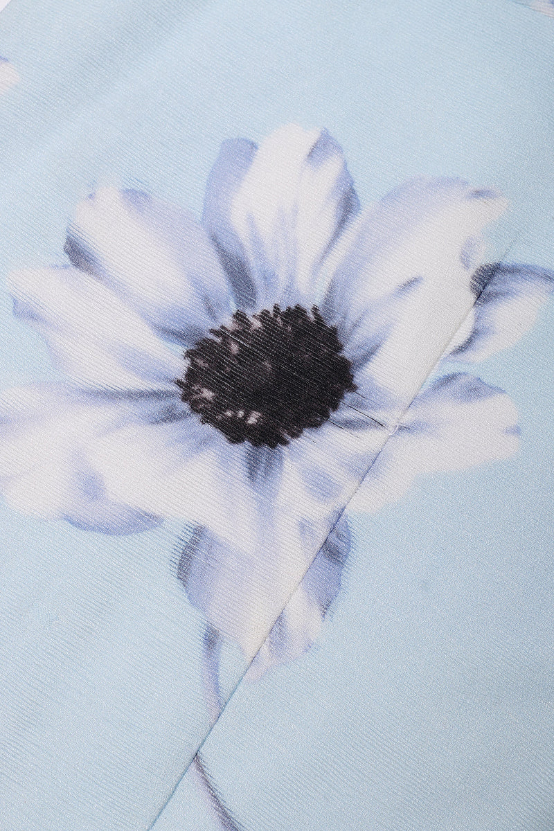 Charger l&#39;image dans la galerie, Light Blue Peak Lapel 2 pièces Floral Men’s Prom Suits