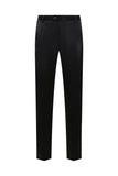 Black Peak Lapel 2 pièces Hommes Velvet Prom Suits