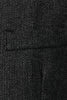 Charger l&#39;image dans la galerie, Gilet décontracté rétro noir à simple boutonnage à col en V pour hommes