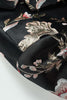 Charger l&#39;image dans la galerie, Blazer Homme Jacquard Jacquard Fleur Noire Revers Cranté