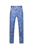 Charger l&#39;image dans la galerie, Costumes de Soirée 3 pièces en jacquard à revers bleu clair pour hommes