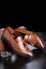 Charger l&#39;image dans la galerie, Black Slip-On Fringe Chaussures de fête pour hommes