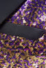 Charger l&#39;image dans la galerie, Ombre Paillettes Violet Homme 2 Pièces Slim Fit Notched Lapel Costumes de cocktail