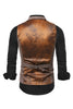Charger l&#39;image dans la galerie, Vérifiez Le gilet de costume pour hommes à Revers pointu à poitrine unique