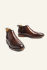 Charger l&#39;image dans la galerie, Chaussures pour hommes en cuir vintage britannique décontracté à bout rond