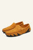 Charger l&#39;image dans la galerie, Nubuck Leather Chaussures de pois pour hommes