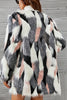 Charger l&#39;image dans la galerie, Châle blanc et rose Lapel Midi Faux Fur Shearling Coat