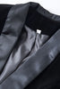 Charger l&#39;image dans la galerie, Châle noir Revers Velours Femmes Blazer