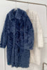 Charger l&#39;image dans la galerie, Manteau long décontracté à poitrine unique Manteau à col de revers en fausse fourrure