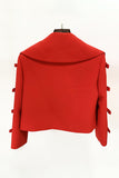 Red Peak Revers Femmes Party Blazer