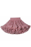 Champagne Ruffled Girl Tutu Jupe