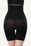 Black Thigh Tummy Waist Control Seamless Shapewear