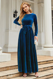 Une ligne bijou cou noir velours robe de soirée de vacances