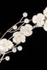 Charger l&#39;image dans la galerie, Bandeau de mariée blanc fleuri