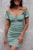 Charger l&#39;image dans la galerie, Mini robe moulante verte
