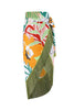 Charger l&#39;image dans la galerie, Ensemble de bikini imprimé vert deux pièces avec jupe de plage