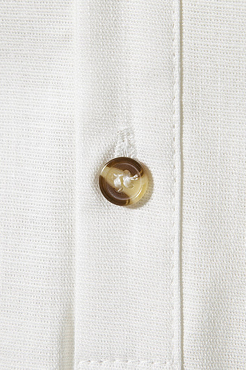 Charger l&#39;image dans la galerie, Hauts d&#39;été pour hommes coupe slim à boutons blancs