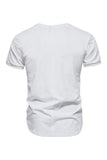 T-shirt d'été Slim Fit Noir pour homme