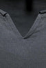 Charger l&#39;image dans la galerie, T-shirt d’été pour homme à col V noir sans manches