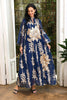 Charger l&#39;image dans la galerie, Broderie à paillettes Bleu Caftan Femmes Robe Arabe