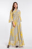 Charger l&#39;image dans la galerie, Élégante robe Abaya caftan brodée à manches longues