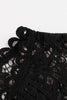 Charger l&#39;image dans la galerie, Robe noire swing des années 50 avec dentelle
