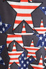 Charger l&#39;image dans la galerie, Black Cap Manches American Flag Imprimé Robe Vintage